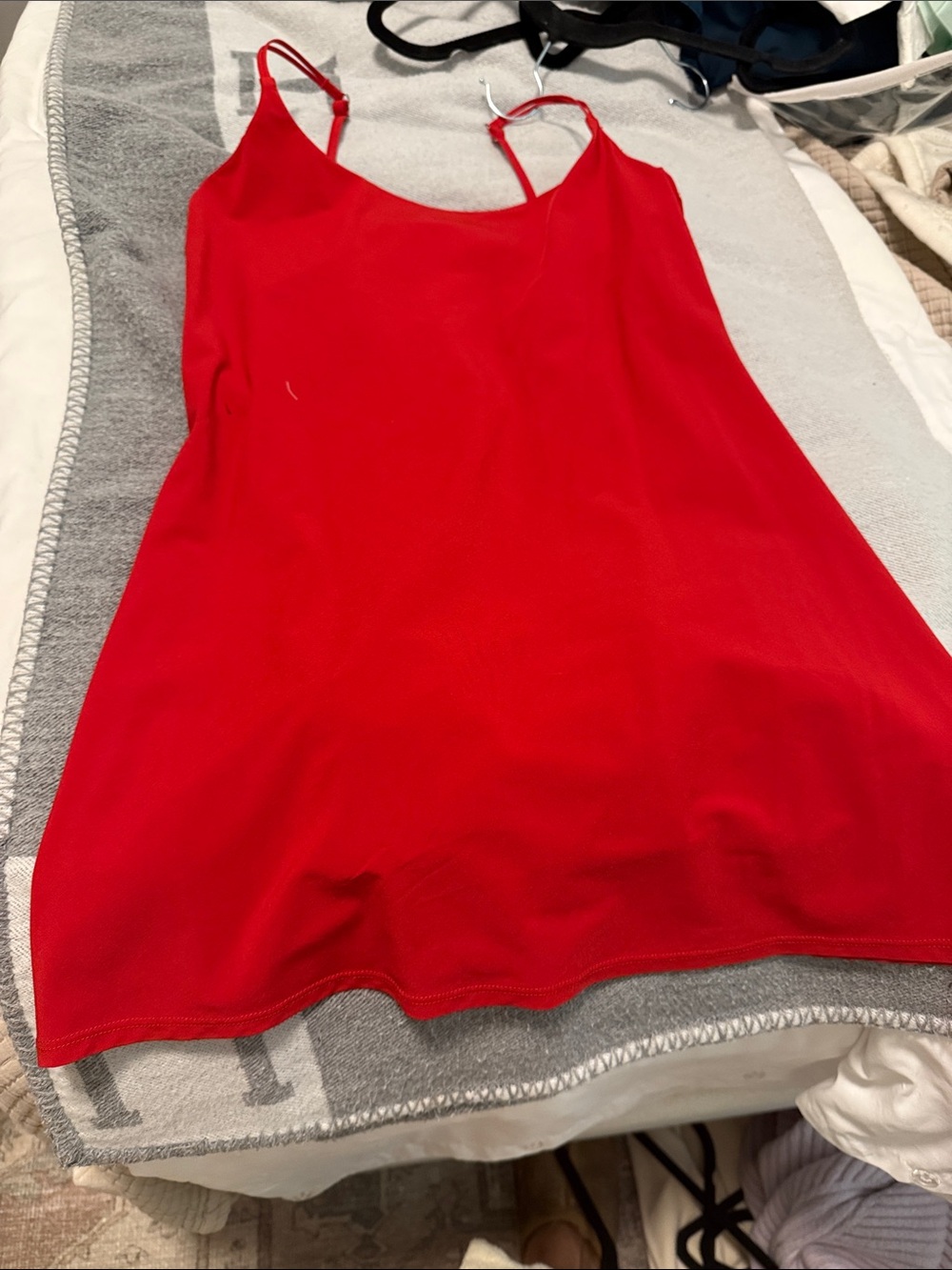 Red workout Dress